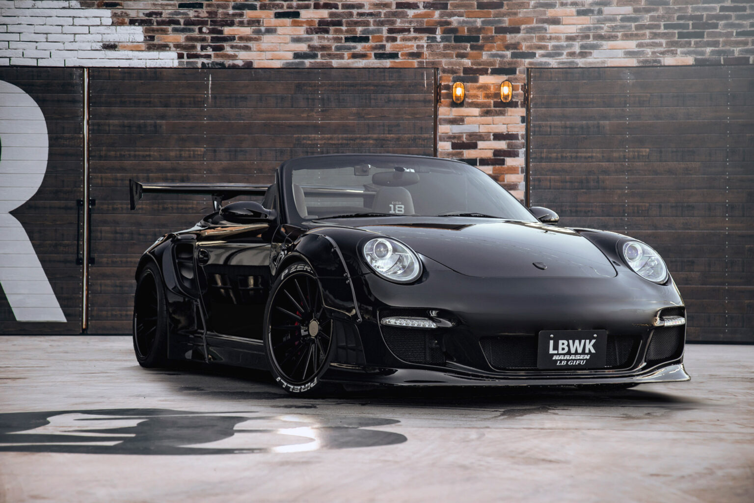 LB-WORKS PORSCHE 991 turbo S Cabriolet Full Complete - LIBERTY WALK ...