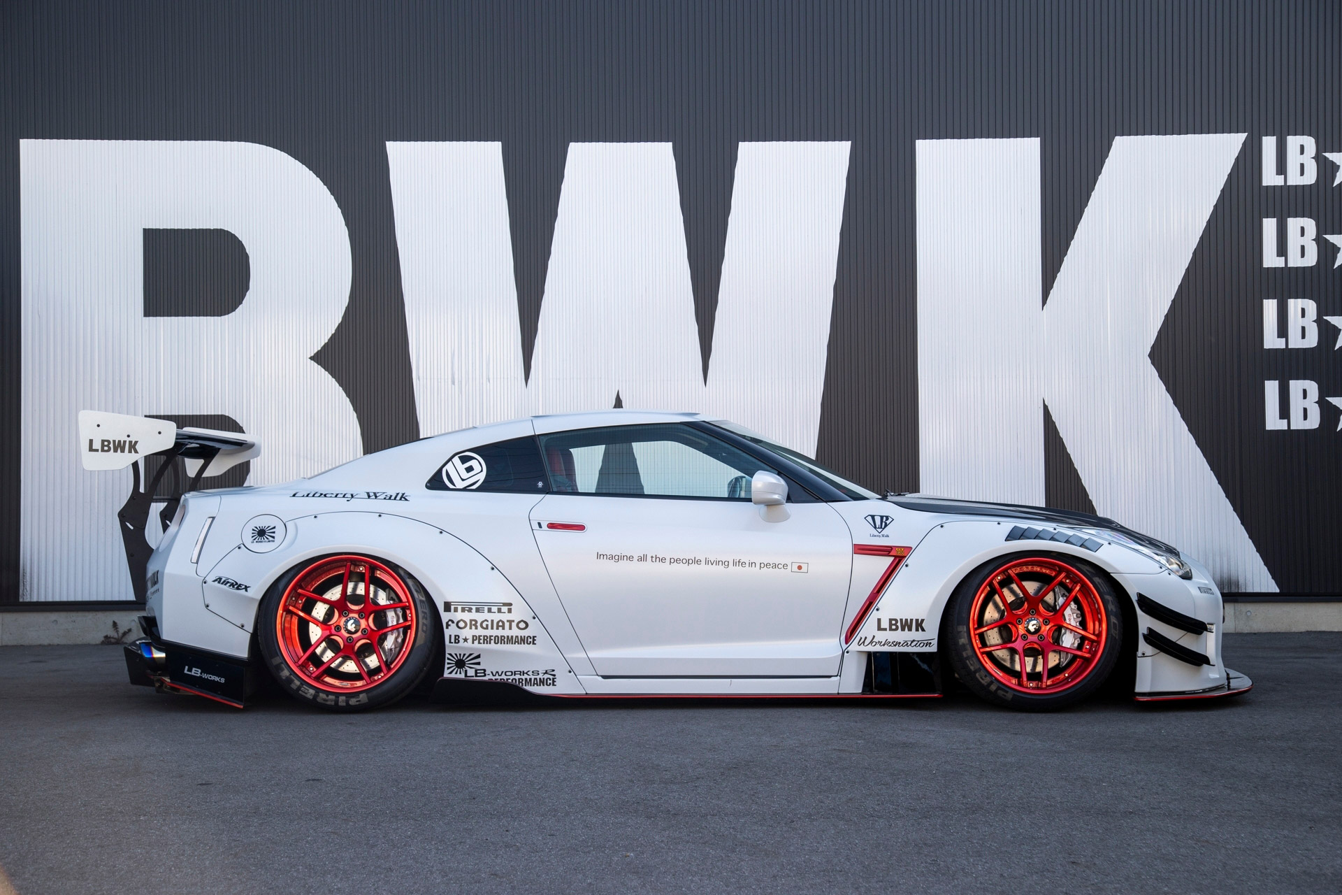 LB-WORKS R35 GTR Type2 Ver.1 Full Complete - Liberty Walk | リバティーウォーク ...