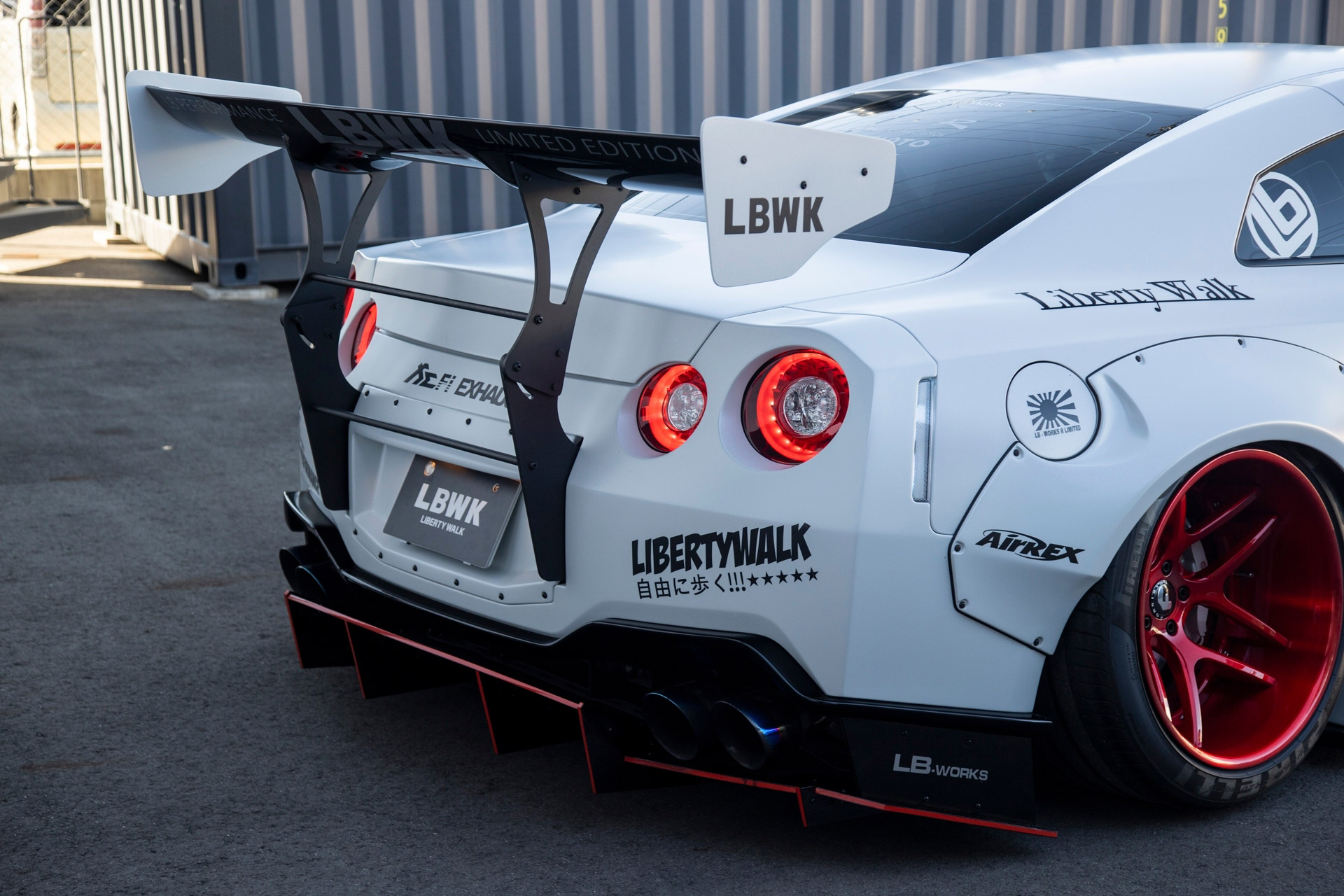 LB-WORKS R35 GTR Type2 Ver.1 Full Complete - Liberty Walk | リバティーウォーク ...