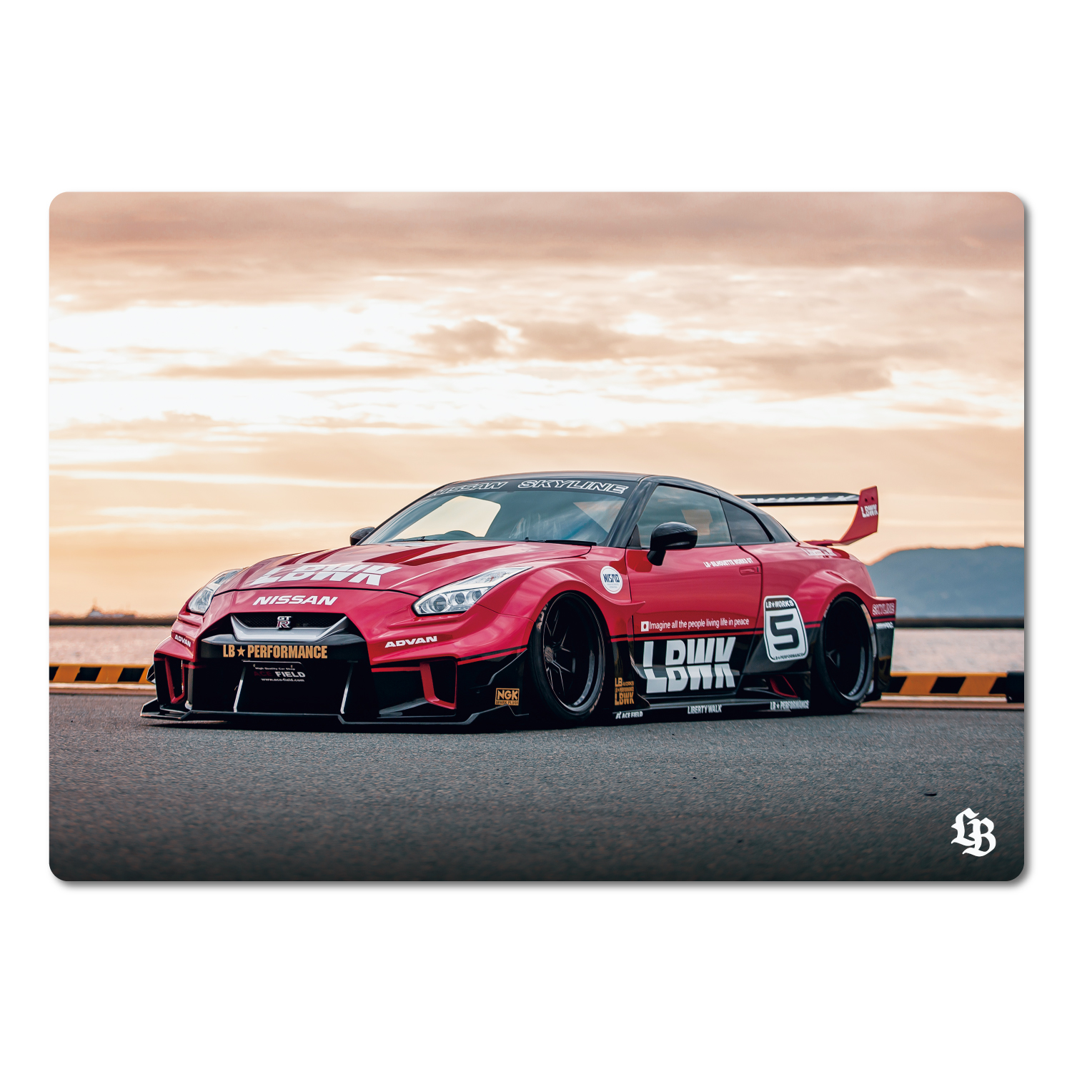 Plastic Sheets LB-Silhouette WORKS GT NISSAN 35GT-RR