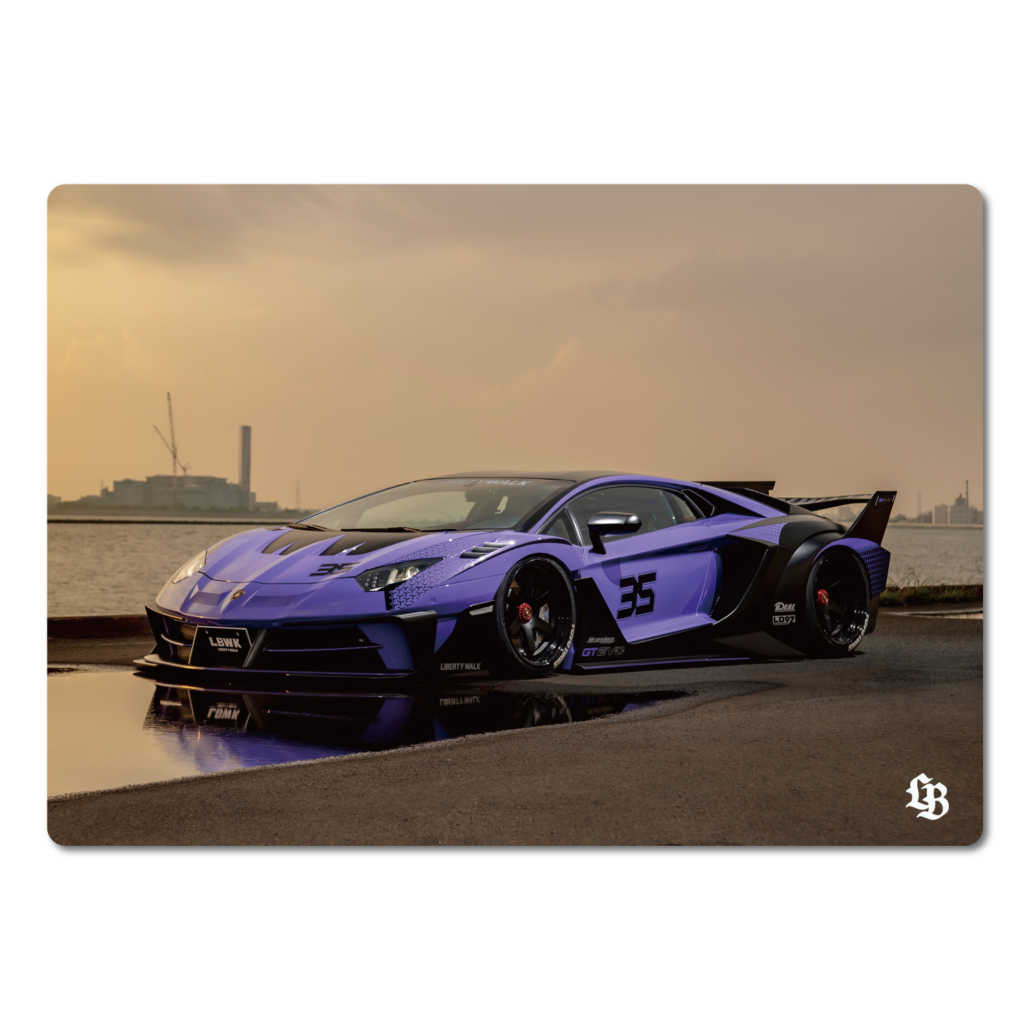 Plastic Sheets LB-Silhouette WORKS AVENTADOR GT Evo