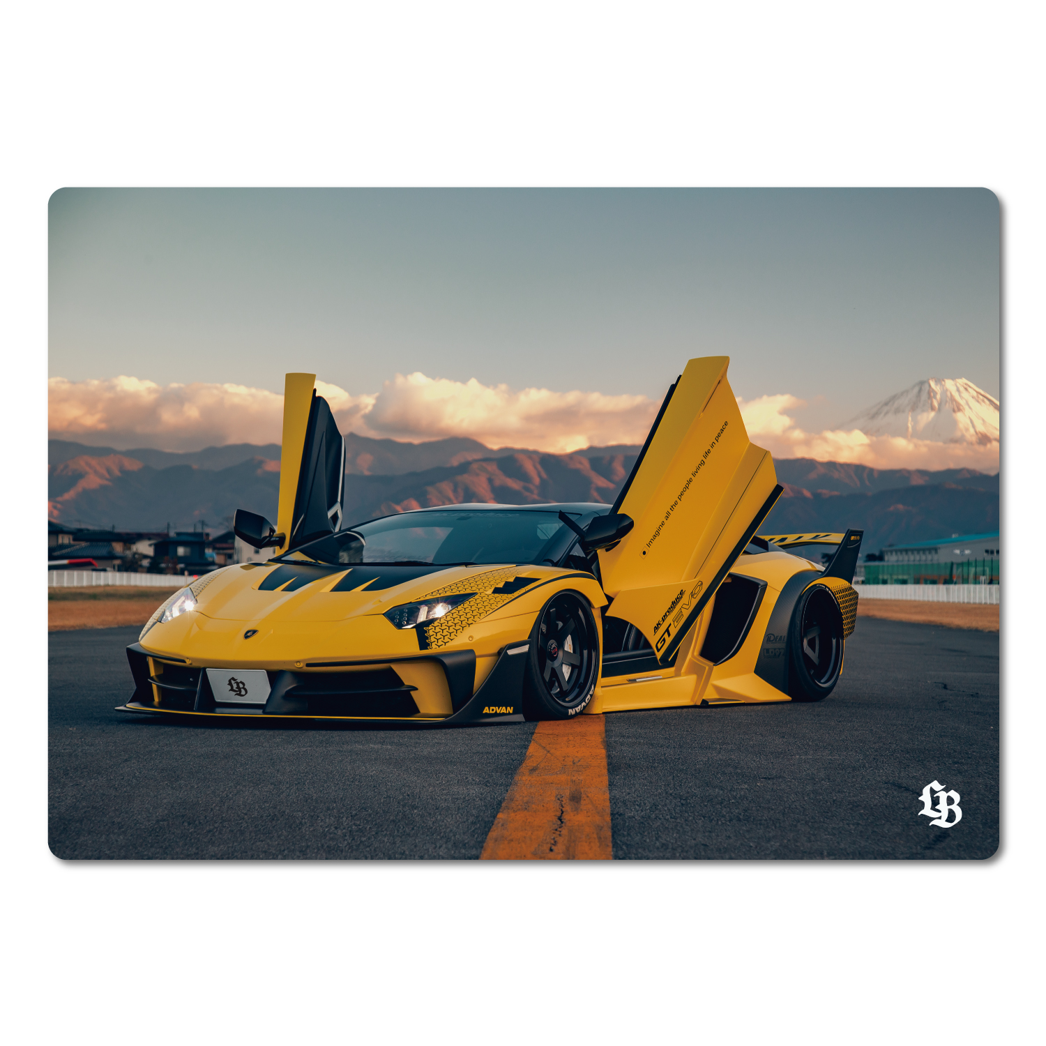 Plastic Sheets LB-Silhouette WORKS AVENTADOR GT Evo