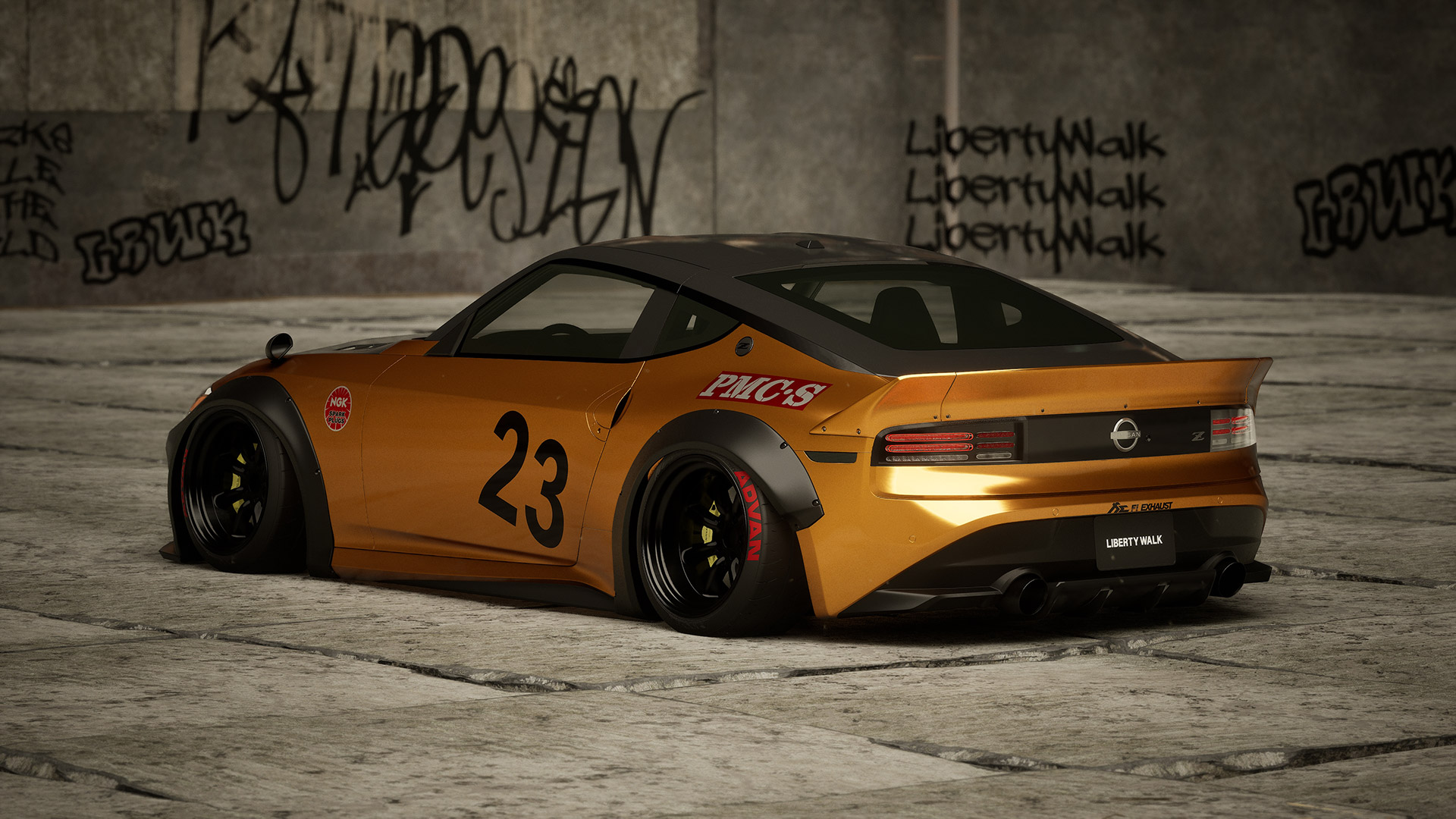 lbnation NISSAN Fairlady Z RZ Z Liberty Walk リバティーウォーク Complete car and customize