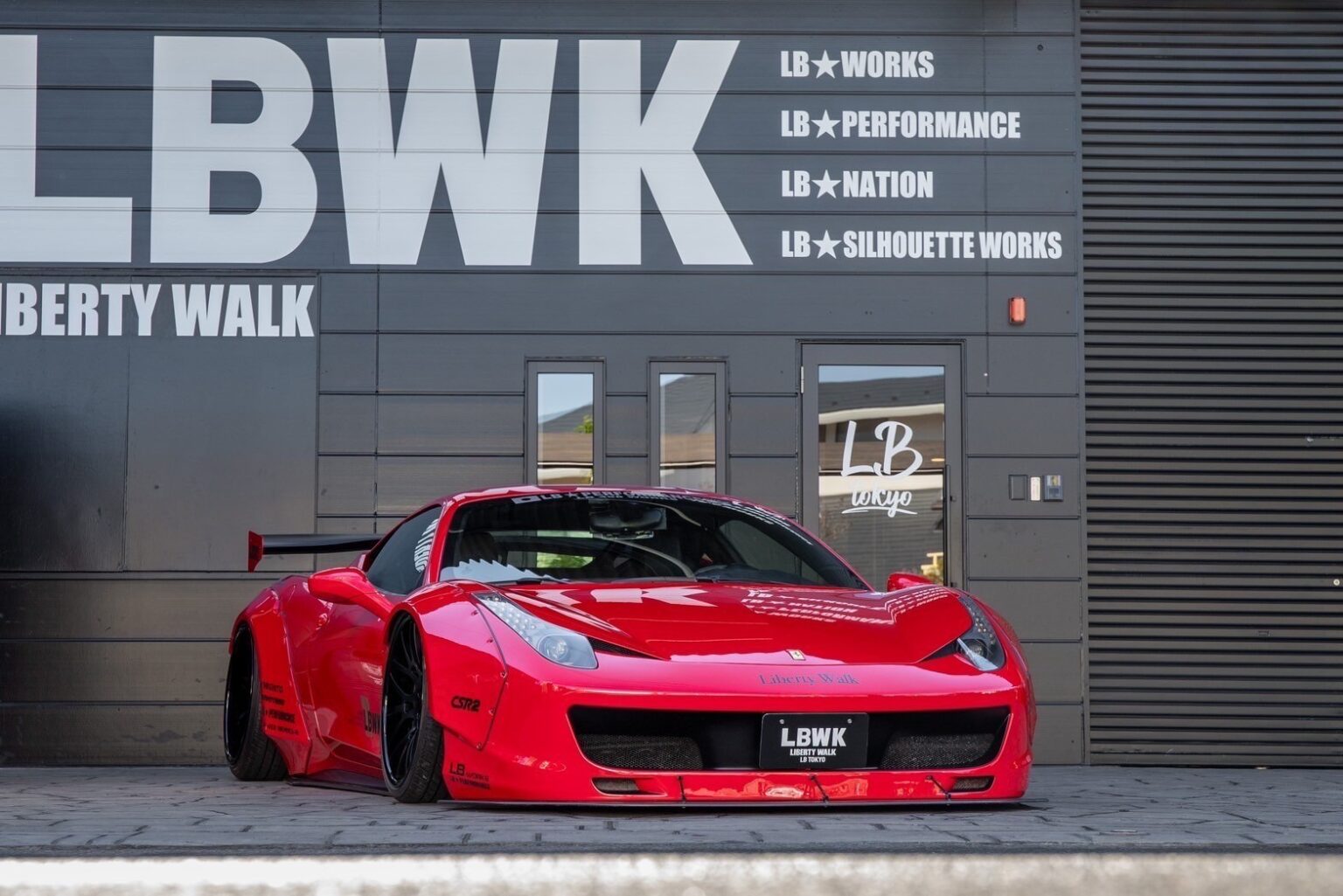 LB-WORKS Ferrari 488 - Liberty Walk | リバティーウォーク Complete car and customize!