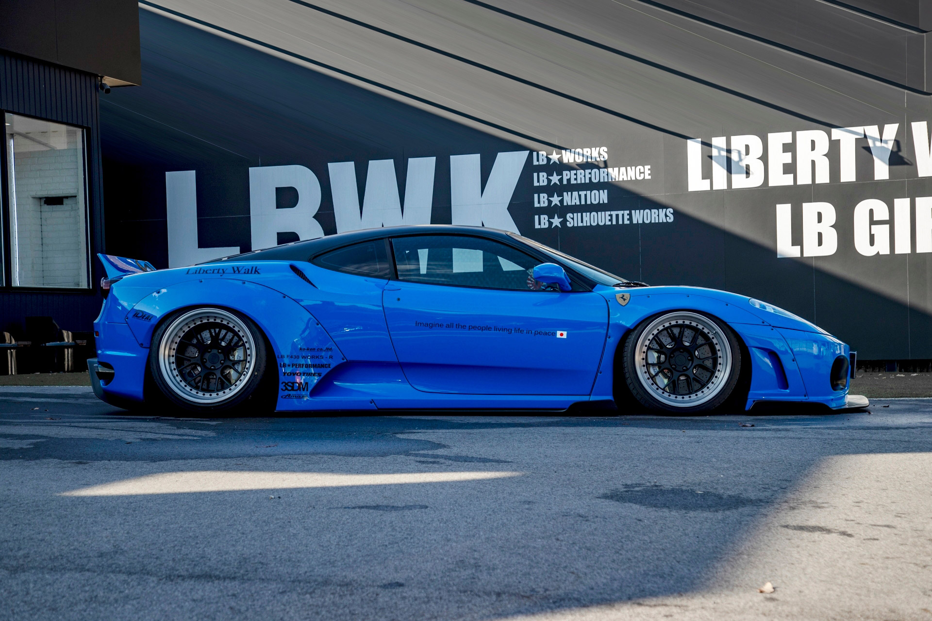 LB-WORKS FERRARI F430 Ver2 Complete - Liberty Walk | リバティーウォーク Complete car  and customize!