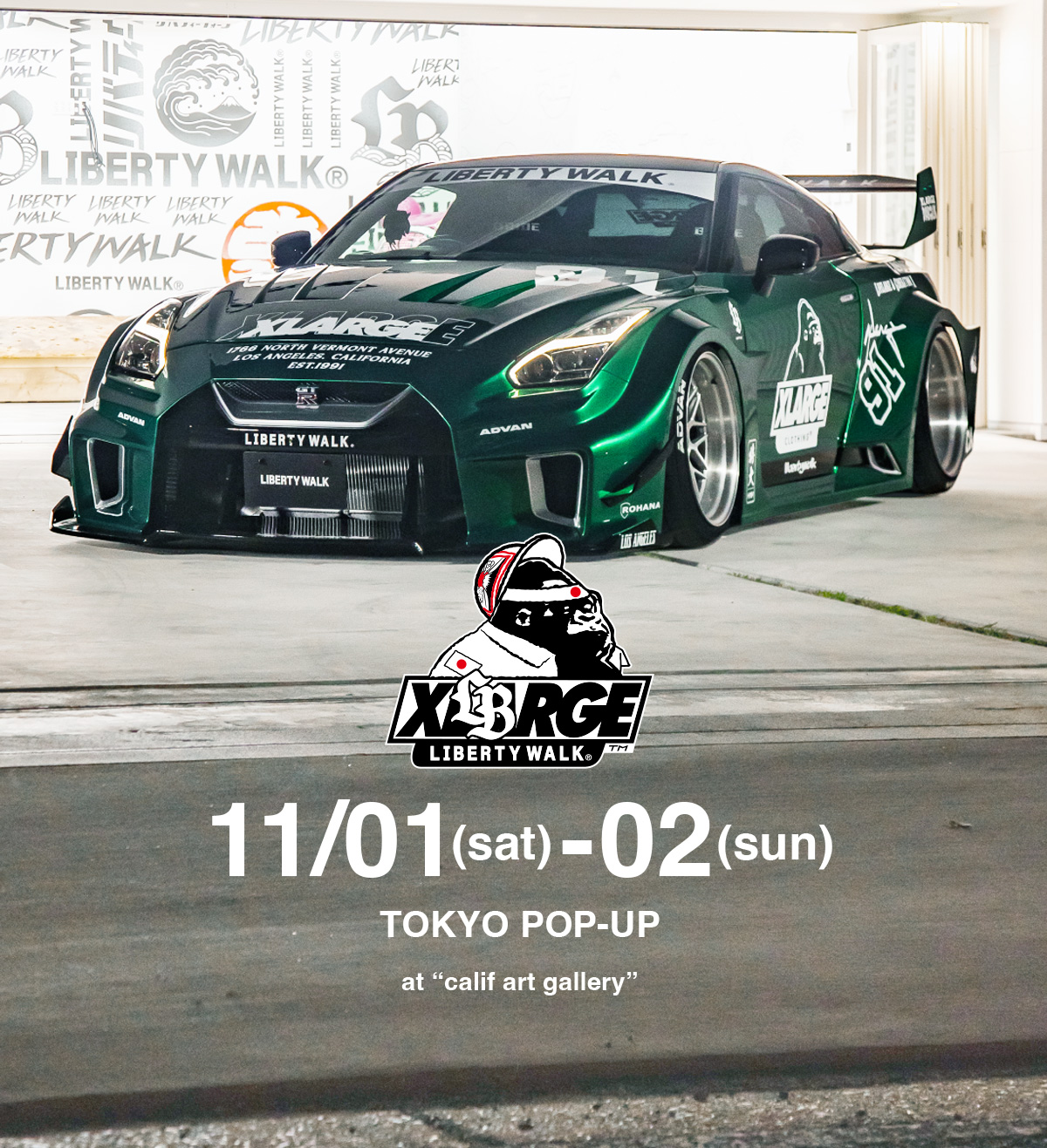 LIBERTY WALK×XLARGE PREMIUM BOX L 2個セット XLARGE × LIBERTY WALK - LIBERTY WALK | リバティーウォーク